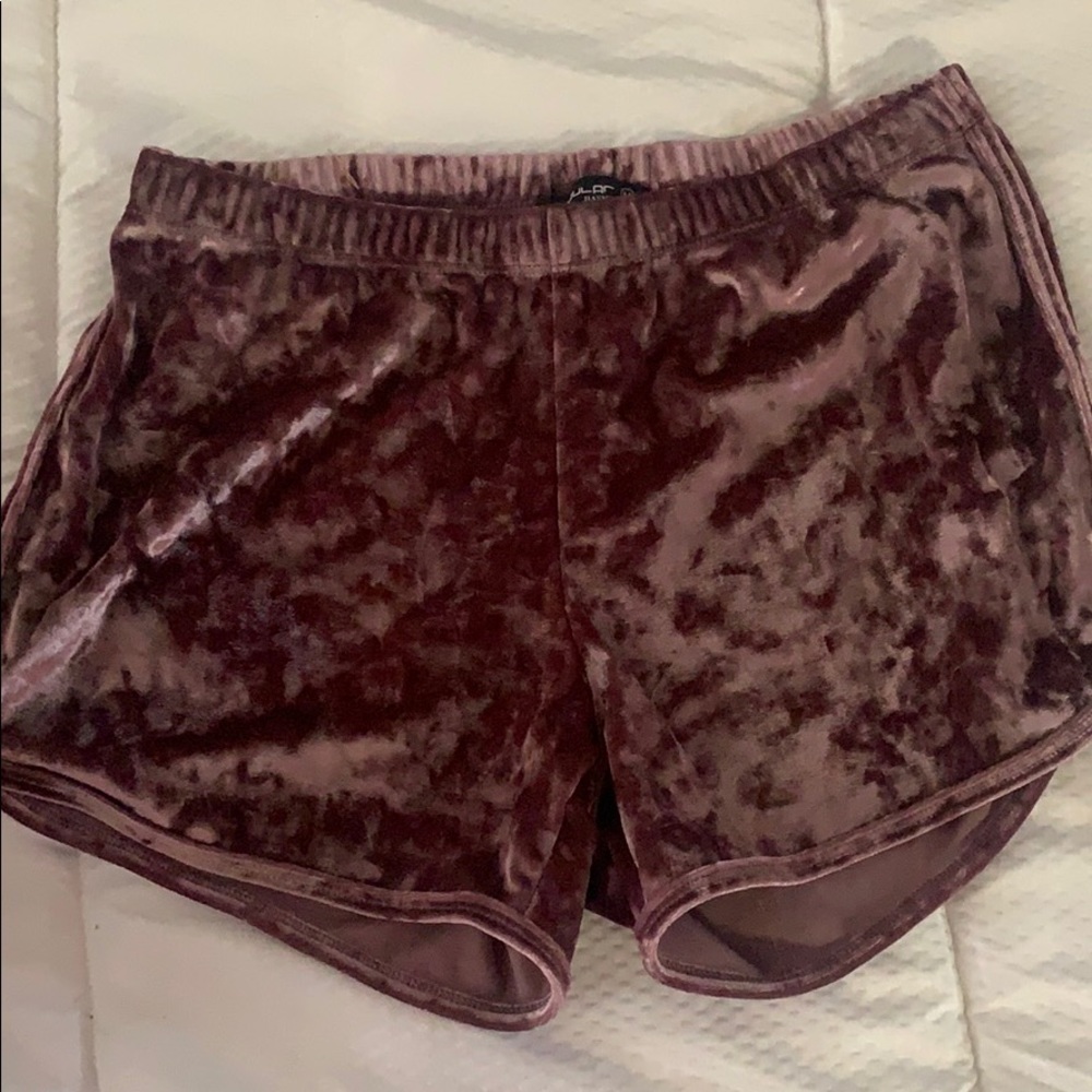 Suade shorts